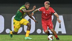 Mohamed Camara (li.) ist nach seinem Afrika-Cup-Einsatz für Mali wieder in Salzburg. (Bild: ISSOUF SANOGO)