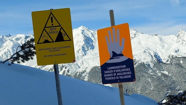 Teils große Lawinengefahr herrscht an den Feiertagen in Tirol. (Bild: Hubert Rauth (Symbolbild))
