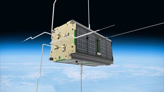 Satellit Pegasus wurde in Wiener Neustadt mitentwickelt (Bild: Honorar)