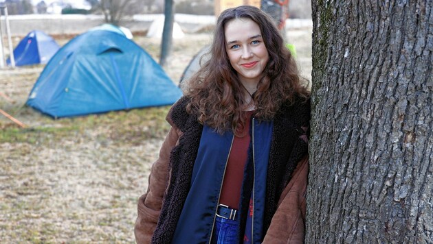 Lena Schilling, die streitbare Anführerin des Protestes im großen Interview. (Bild: Reinhard HOLL)