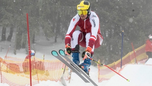 Der Dornbirner Mathias Graf hat in der kommenden Saison einen Fixplatz m Weltcup - auf ein Heimspektakel im Montafon, wie es etwa Snowboardcross-Olympiasieger Alessandro Hämmerle erwartet, wird er allerdings wohl verzichten müssen. (Bild: Maurice Shourot)