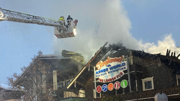 Knapp 200 Floriani waren in Hinterglemm gefordert. (Bild: Freiwillige Feuerwehr Piesendorf)