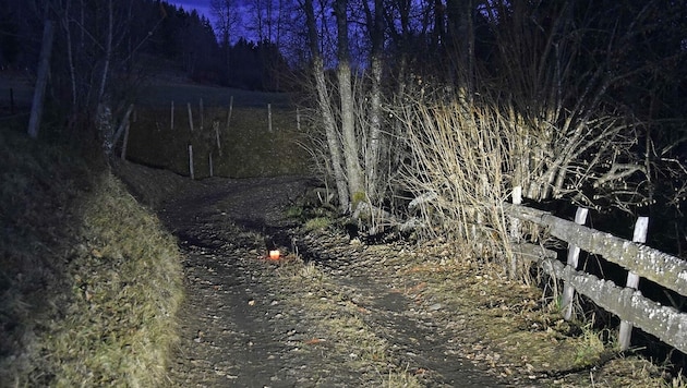 Der Unfallort in St. Andrä im Lungau (Bild: Holitzky Roland)