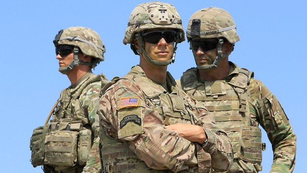 US soldiers (symbolic image) (Bild: AP)