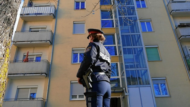 In diesem Haus in Graz wurde eine 41-Jährige erstochen. (Bild: Sepp Pail)