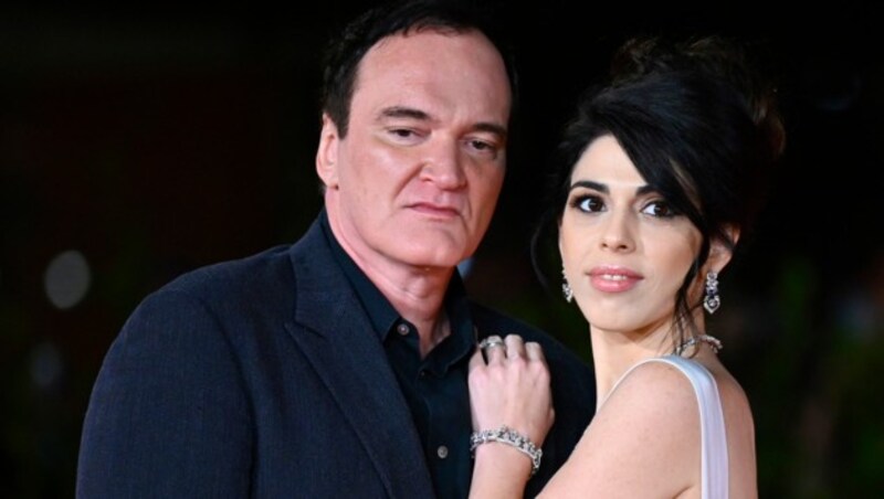 Quentin Tarantino und Daniella Pick (Bild: AFP )