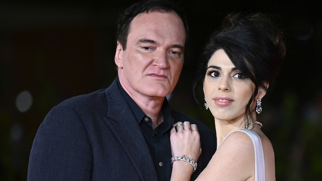 Quentin Tarantino und Daniella Pick (Bild: AFP )