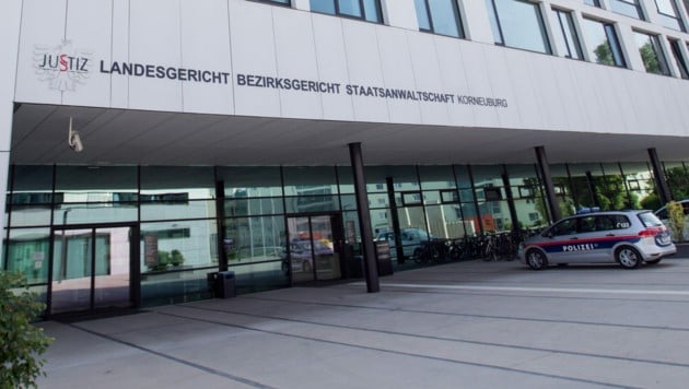 El juicio en el Tribunal Regional de Konrueburg comenzó cuatro años después de la explosión.  (Imagen: APA/Georg Hochmuth)