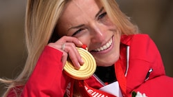 Lara Guth-Behrami (Bild: AP)