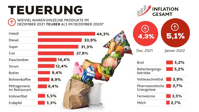 (Bild: Krone KREATIV | Statistik Austria/WIFO | 
Fotos: stock.adobe.com)