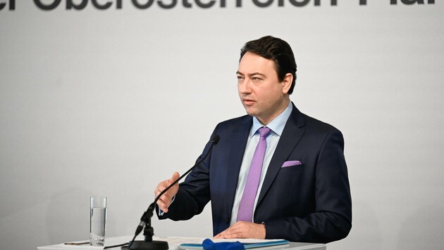 FPÖ-Landeschef Manfred Haimbuchner (Bild: Alexander Schwarzl)