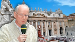 Hans Chocholka war Pfarrer - bis er sich für seine Anni entschied. Ob der Zölibat gelockert wird, entscheidet sich im Vatikan. (Bild: Krone KREATIV, AFP, Chocholka)