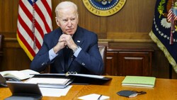 Das Telefonat zwischen Joe Biden und Wladimir Putin brachte keine Entspannung im Ukraine-Konflikt. (Bild: AFP/WHITE HOUSE)