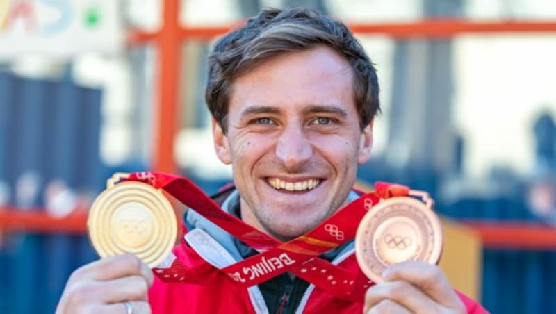 Auch inspiriert von den Erfolgen unserer Olympiahelden Matthias Mayer und Co. hoffen Schüler darauf, dass Skikurse bald wieder möglich sind. (Bild: APA/EXPA/LUKAS HUTER)