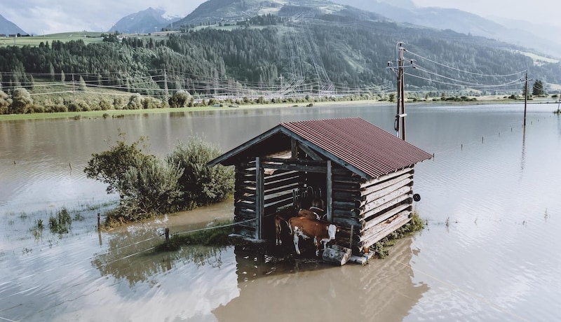 In den letzten Jahren kam es im Oberpinzgau mehrmals zu intensiven Überflutungen. (Bild: EXPA/ JFK)