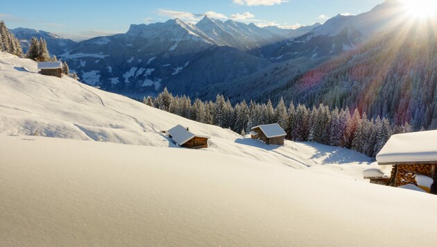 Skihütten in Osttirol (Bild: by paul - stock.adobe.com)