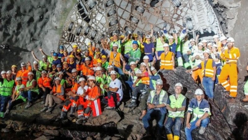 Wie viele Arbeiter über 20 Jahre hinweg dann tatsächlich waren, sei unmöglich zu beziffern. (Bild: ÖBB/ Wolfgang Werner)