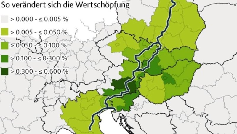 (Bild: Krone Kreativ / Quelle: ÖBB Infrastruktur, Baltisch-Adriatische Achse Schlussbericht)