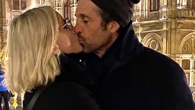 Patrick Dempsey verbrachte romantische Momente mit Ehefrau Jill in Wien. (Bild: instagram.com/patrickdempsey)