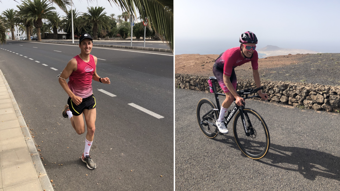 Max Hammerle startet aufgrund einer Fußverletzung mit dem Ironman auf Lanzarote verspätet in die Saison. (Bild: Privat)