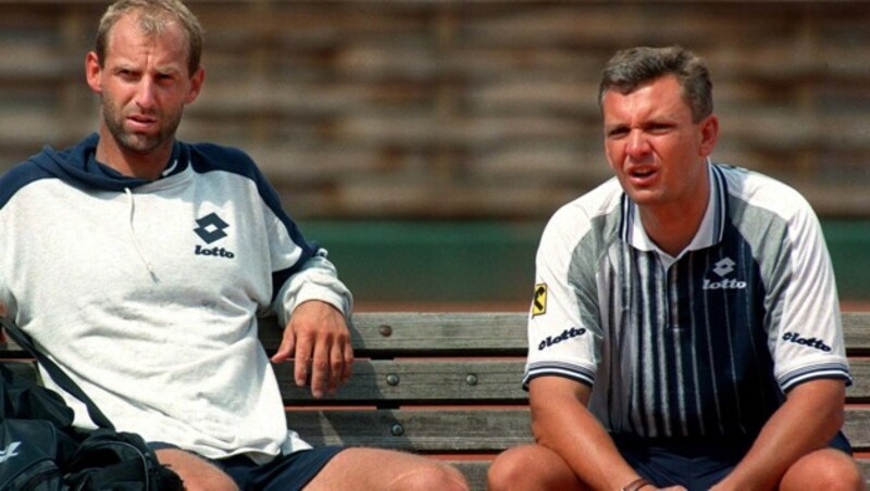 Thomas Muster, Ronnie Leitgeb (Bild: GEPA pictures)