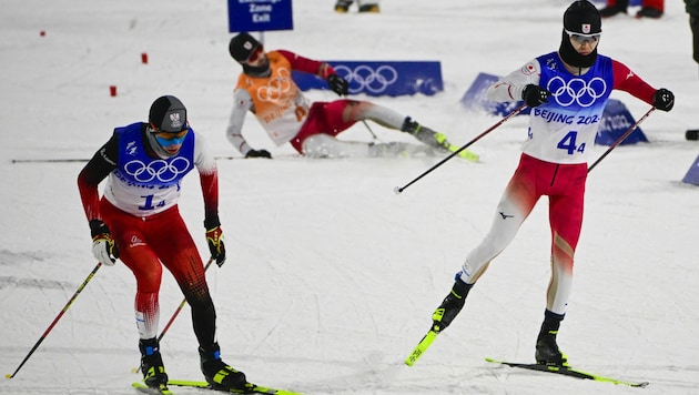 Schlussläufer Martin Fritz (links) (Bild: AFP or licensors)