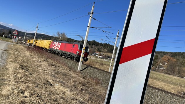 Güterzüge auf der Strecke entlang des Wörthersees bringen die Bewohner in dieser Region zum Verzweifeln. (Bild: Hronek Eveline)