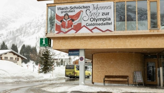 In Warth freut man sich bereits auf die Rückkehr des Olympiahelds Joahnnes Strolz. (Bild: Maurice Shourot)