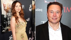 Elon Musk hat eine neue Freundin: Schauspielerin Natasha Bassett hat es dem Milliardär angetan. (Bild: AFP)