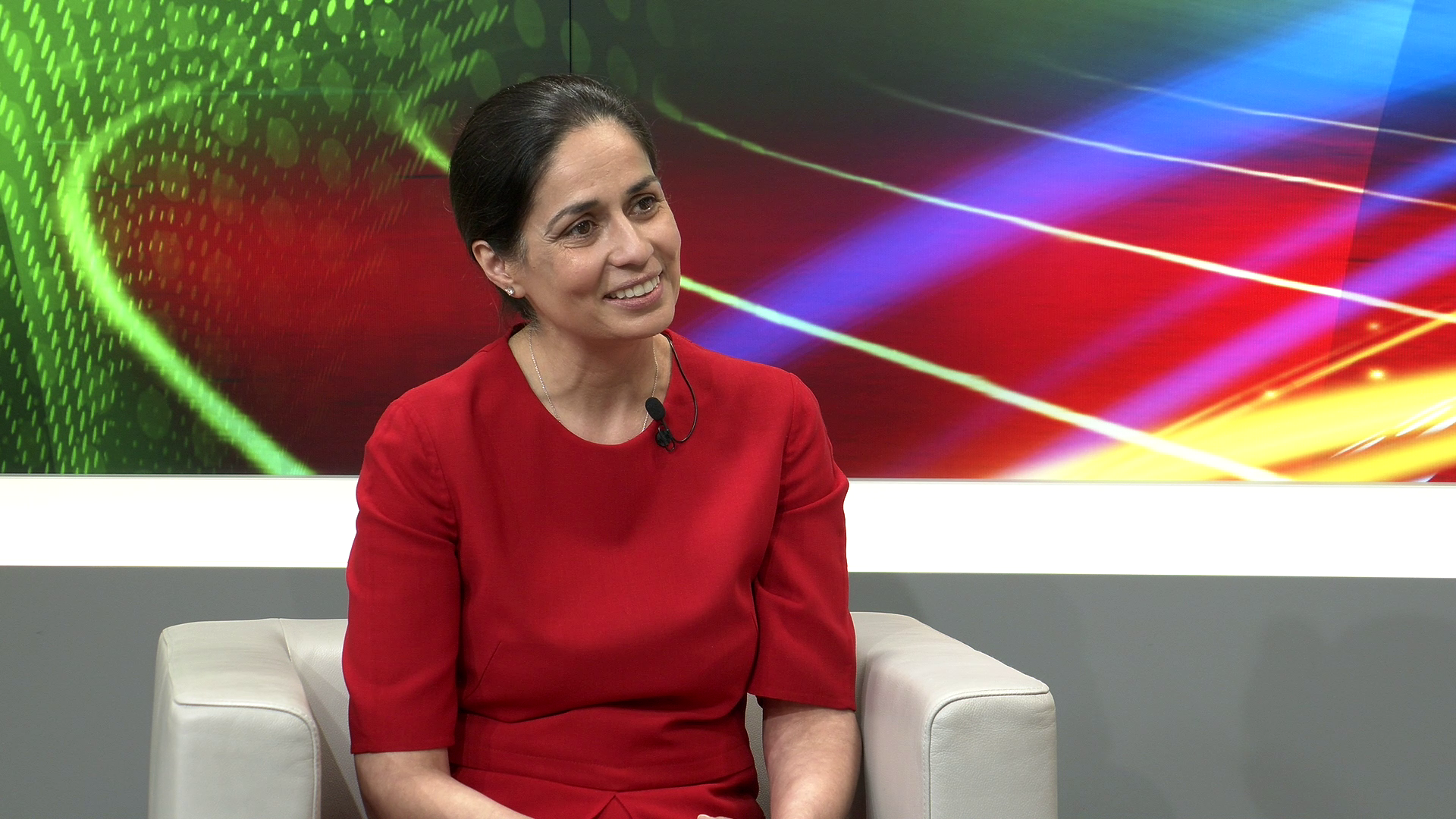 Monisha Kaltenborn came to Austria with her parents, studied law and made an international career (Bild: krone.tv)