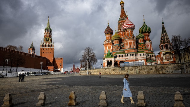 Der Rote Platz in Moskau (Bild: AFP)