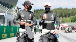 Lewis Hamilton (li.) und Valtteri Bottas (Bild: GEPA pictures)