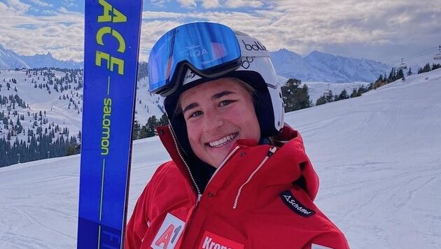 Große Salzburger Ski-Hoffnung: Viktoria Bürgler vom SK Dienten. (Bild: Bürgler)