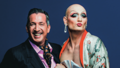 In „La Cage aux Folles“ geben Viktor Gernot und Drew Sarich Nachtclubbesitzer Georges und Travestie-Star Zaza. (Bild: Test)