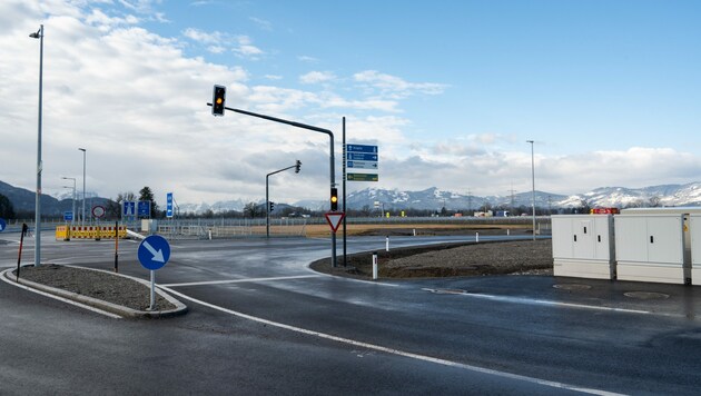 Gewessler favorisiert keine hochrangige Straße. Die Entlastungsroute soll von Dornbirn Süd nach Widnau führen. (Bild: ALEXANDRA_SERRA_FOTO_SERRB_BREGENZ_OESTERREICH)