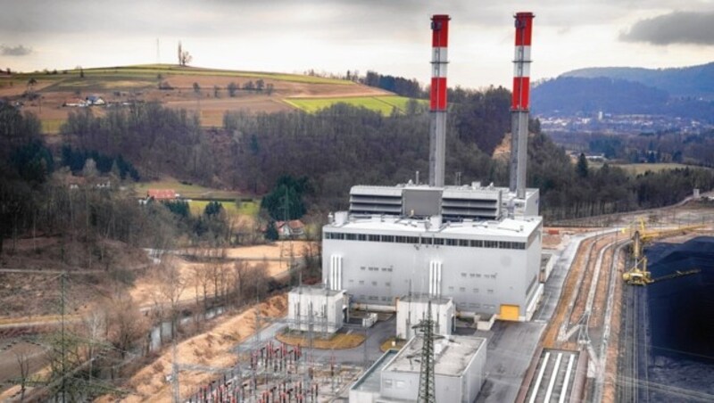 Das Gaskraftwerk in Mellach (Bild: Sepp Pail)