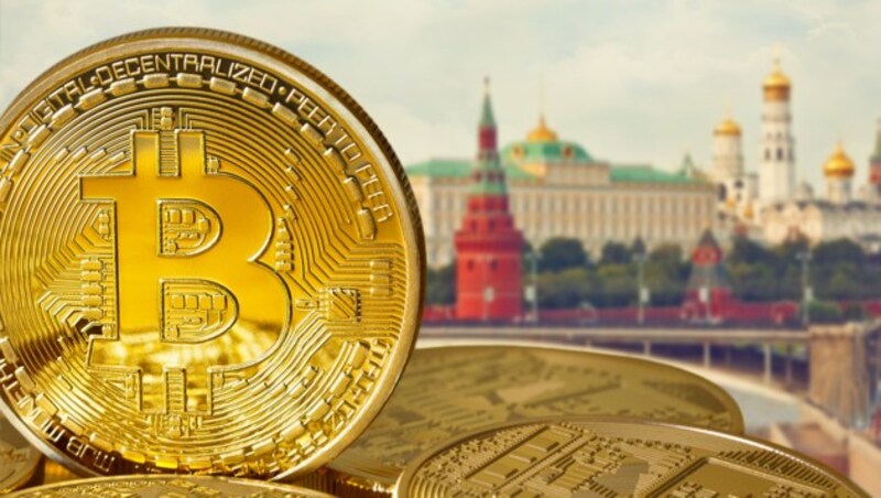 Kryptowährungen wie der Bitcoin könnten eine Möglichkeit für Moskau sein, im Fall eines Ausschlusses aus dem SWIFT-System weiterhin Geld zu verschieben. (Bild: stock.adobe.com)