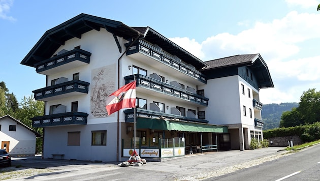 Der Lorenzihof in St.Egyden ist das erste Ersatz-Flüchtlingsquartier des Bundes in Kärnten. (Bild: SOBE HERMANN)