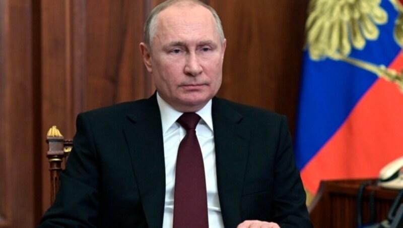 Russlands Präsident Wladimir Putin (Bild: AP)