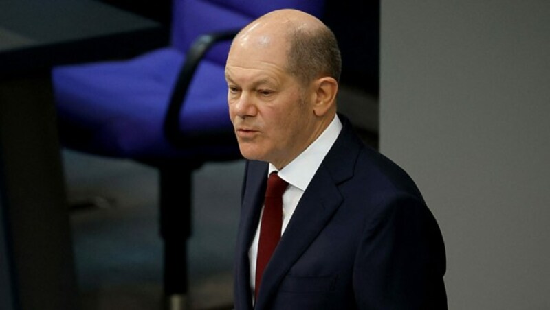 Bundeskanzler Olaf Scholz: „Die Welt ist nicht mehr dieselbe wie zuvor.“ (Bild: APA/AFP/Odd ANDERSEN)