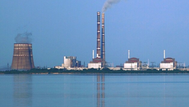 Im Kernkraftwerk Saporischschja gibt es sechs Reaktorblöcke. (Bild: Wikipedia/Ralf1969 (CC BY-SA 3.0))
