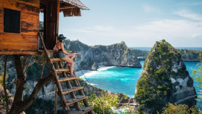 Diamond Beach in Nusa Penida auf Bali (Bild: © 2019 Rodrigo M. Nunes)