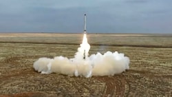 Start einer „Iskander“-Rakete bei einer Übung kurz vor Kriegsbeginn. (Bild: EPA)