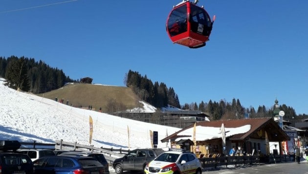 Bei der Talstation der Schatzbergbahn in der Wildschönau kam es zum Unfall. (Bild: Zoom.Tirol)