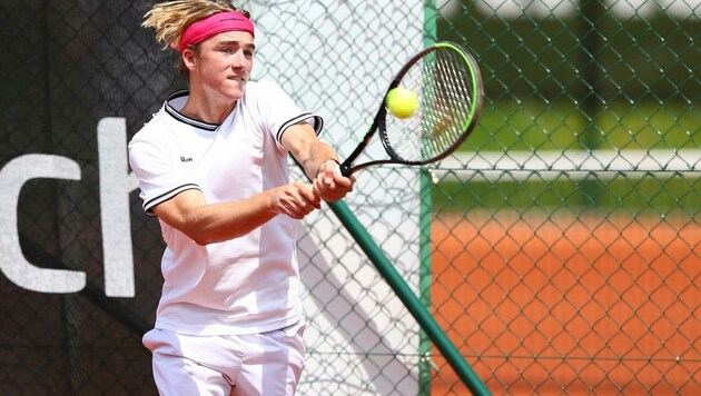 Lukas Neumayer ist Salzburgs größte Tennis-Hoffnung. (Bild: GEPA pictures/ David Geieregger)