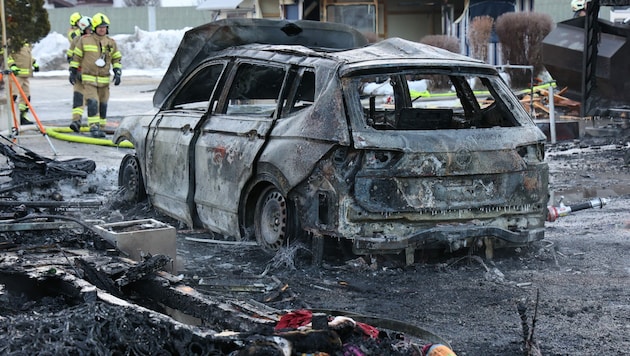 Gasexplosion in Zell am See (Bild: Roland Hoelzl)