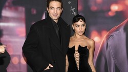 Robert Pattinson und Zoe Kravitz bei der Weltpremiere von „The Batman“ in New York (Bild: Invision)
