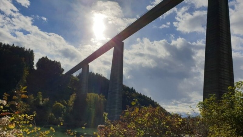 Eines der spektakulärsten Bahnbauwerke in Kärnten. (Bild: ÖBB/Schröder)