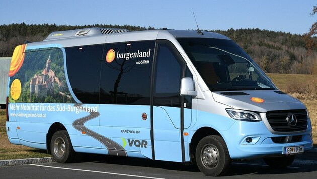 Schon jetzt sind die Busse des Landes im Südburgenland unterwegs. Im September wird das Öffi-Angebot noch zusätzlich erweitert. (Bild: P. Huber)