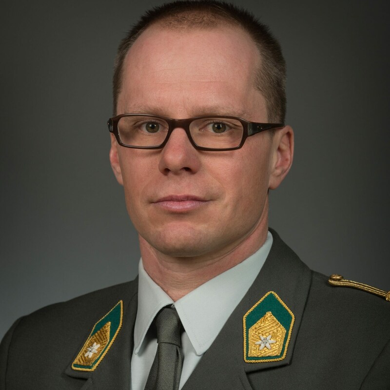 Major Klaus Kuss, Kommandant der Lehrgruppe Sonderausbildung an der Heerestruppenschule (Bild: HBF/Daniel TRIPPOLT)